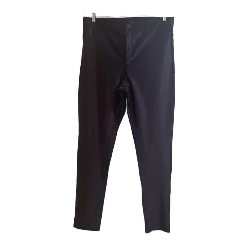 DIVIDED by H&M Skinny Stretch Shimmer Pants Black Size L